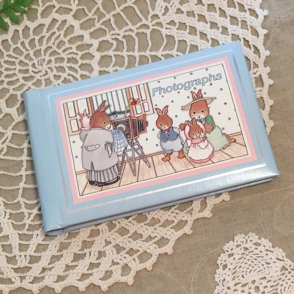 Vintage Bunny Rabbit Photo Album New In Box 1977